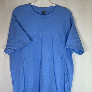 Mens Gildan Heavy Cotton Carolina Blue T shirt Size XL 5 Pack NWOT